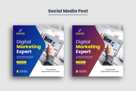 Corporate Social Media Post Template: Elevate Your Brand