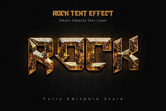 Create Impactful Text with the Rock PSD Style Effect