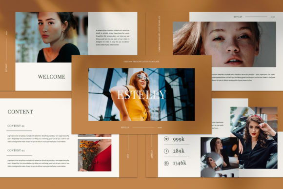 ESTELLY: A Minimal PowerPoint Template for Polished Presentations