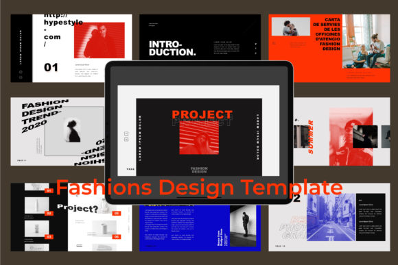 FASHION DESIGN Keynote Template: Your Modern Presentation Solution