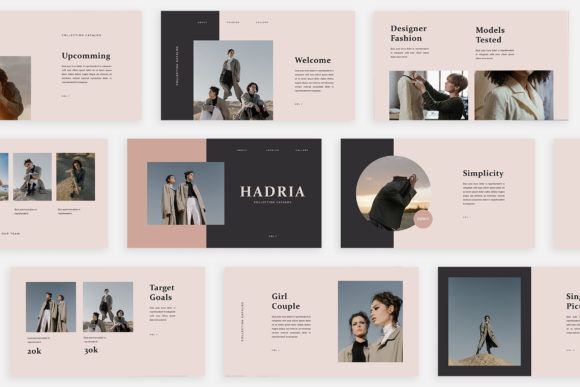 Hadria: A Unique Google Slide Template for Modern Presentations