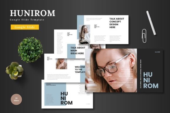 Hunirom Google Slide Template: A Complete Presentation Toolkit