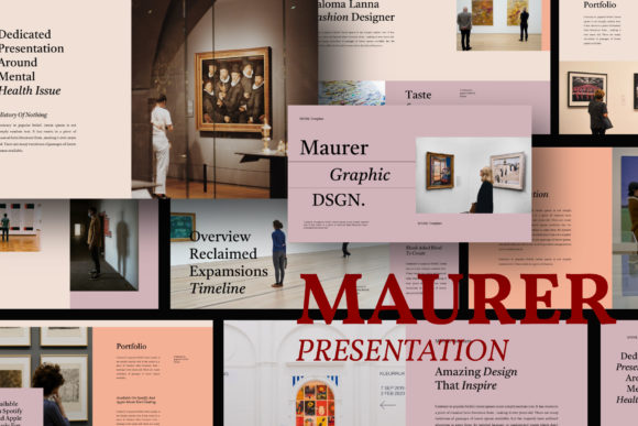 Maurer Keynote Template: Modern Slides for Creative Pros