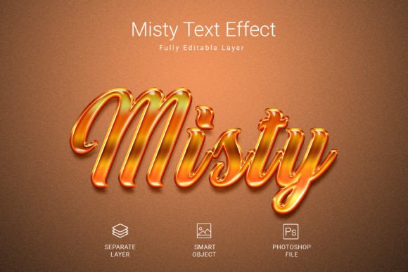 Misty Psd Text Style Effect Mockup: A Designer's Dream Tool
