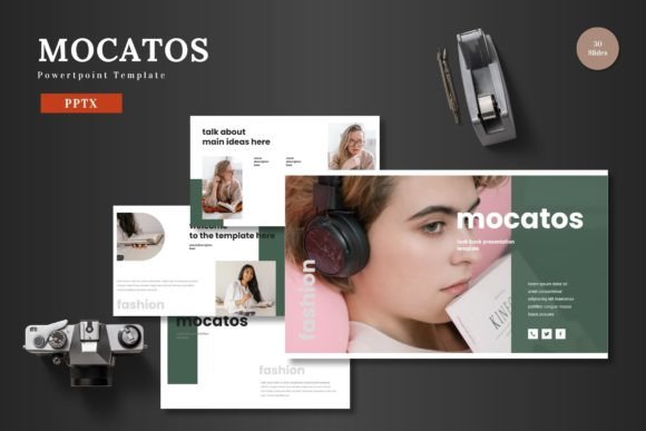 Mocatos - Powerpoint Template: Your All-in-One Presentation Solution