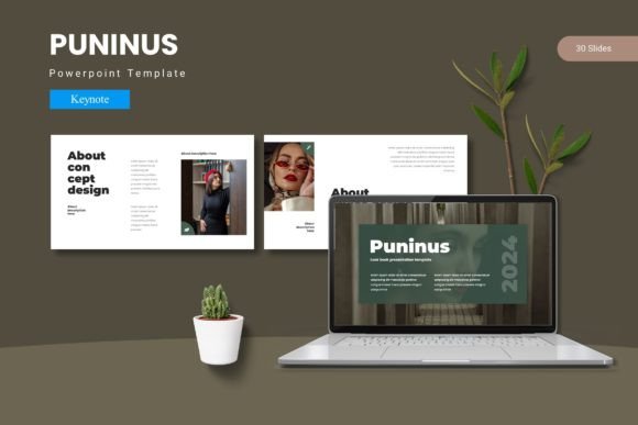Puninus - Keynote Template: Modern Presentation Design