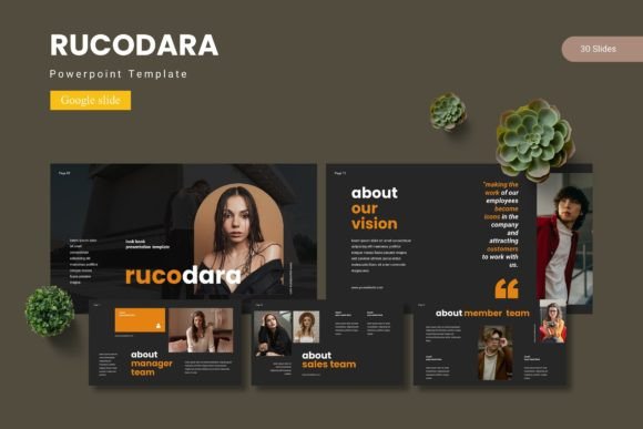 Rucodara Google Slide Template: Design Presentations That Stand Out